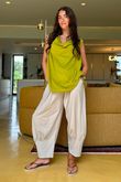 Oscar Pleat Culotte Olive